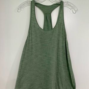 Green lululemon tank